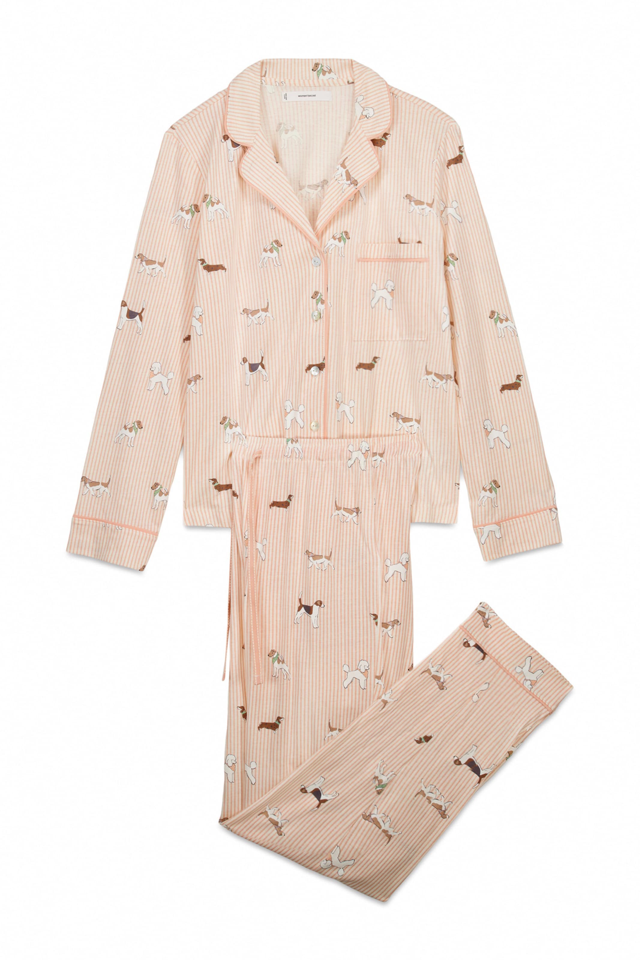 Pyjama Women' Secret en orange : devant