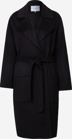 minus Between-Seasons Coat 'Chantal' in Black: front