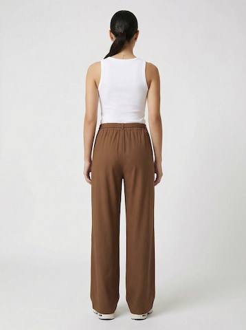 studioselect Wide Leg Hose 'Lilia' in Braun