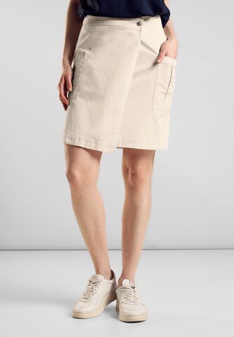 STREET ONE Skirt in Beige: front