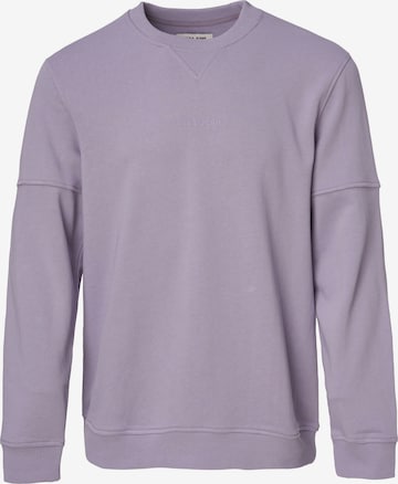 Sweat-shirt Salsa Jeans en violet : devant