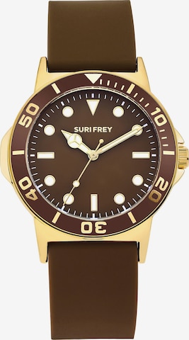 Orologio analogico ' SFY Emmy ' di Suri Frey in marrone: frontale