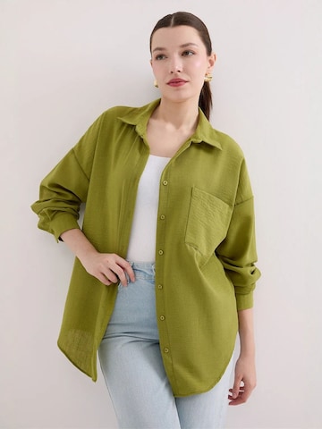 Bigdart - Camisa 'Hemden' em verde: frente