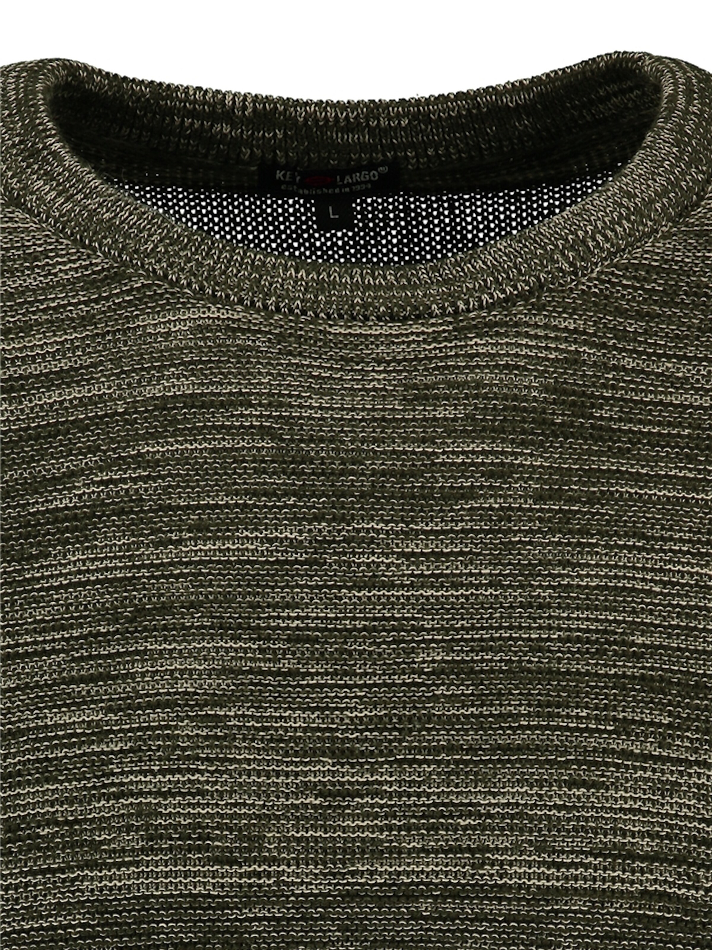 Key Largo Pullover 'Calgary' i grøn