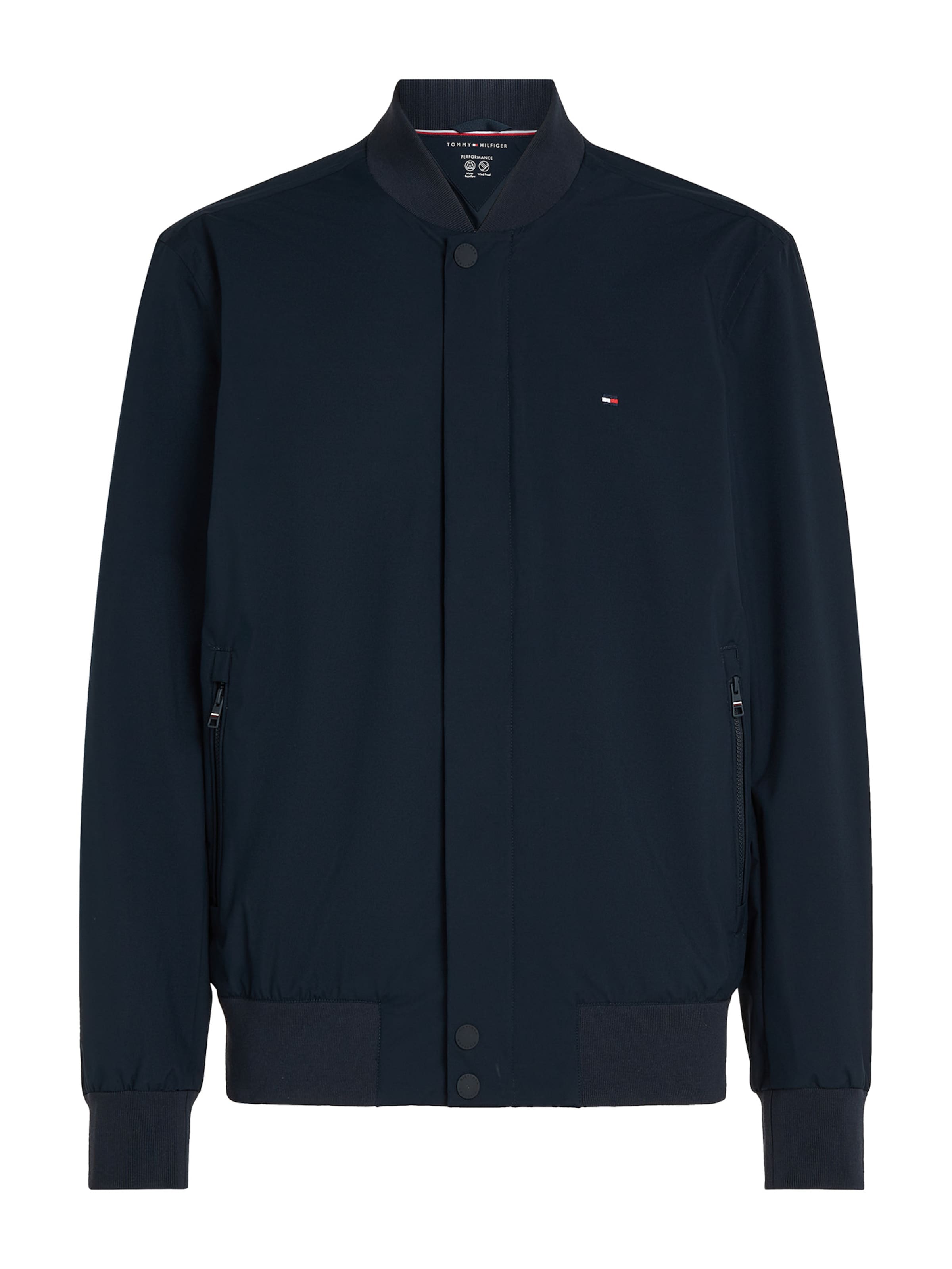 TOMMY HILFIGER Tussenjas in Blauw: voorkant