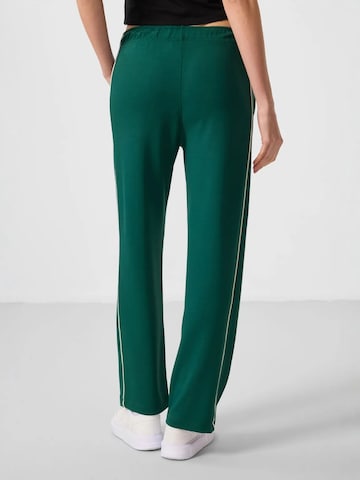 Wide Leg Pantalon Tommy Life en vert