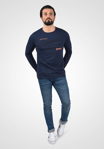 BLEND Shirt 'Dopper' in Blauw: voorkant