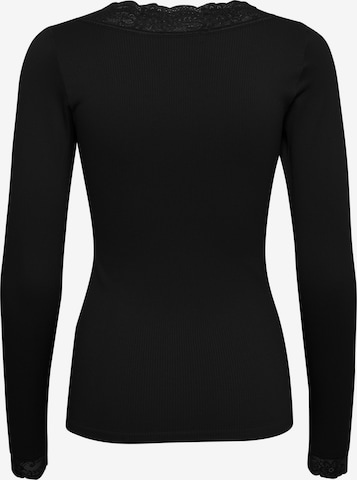 CULTURE - Camiseta 'Camilla' en negro