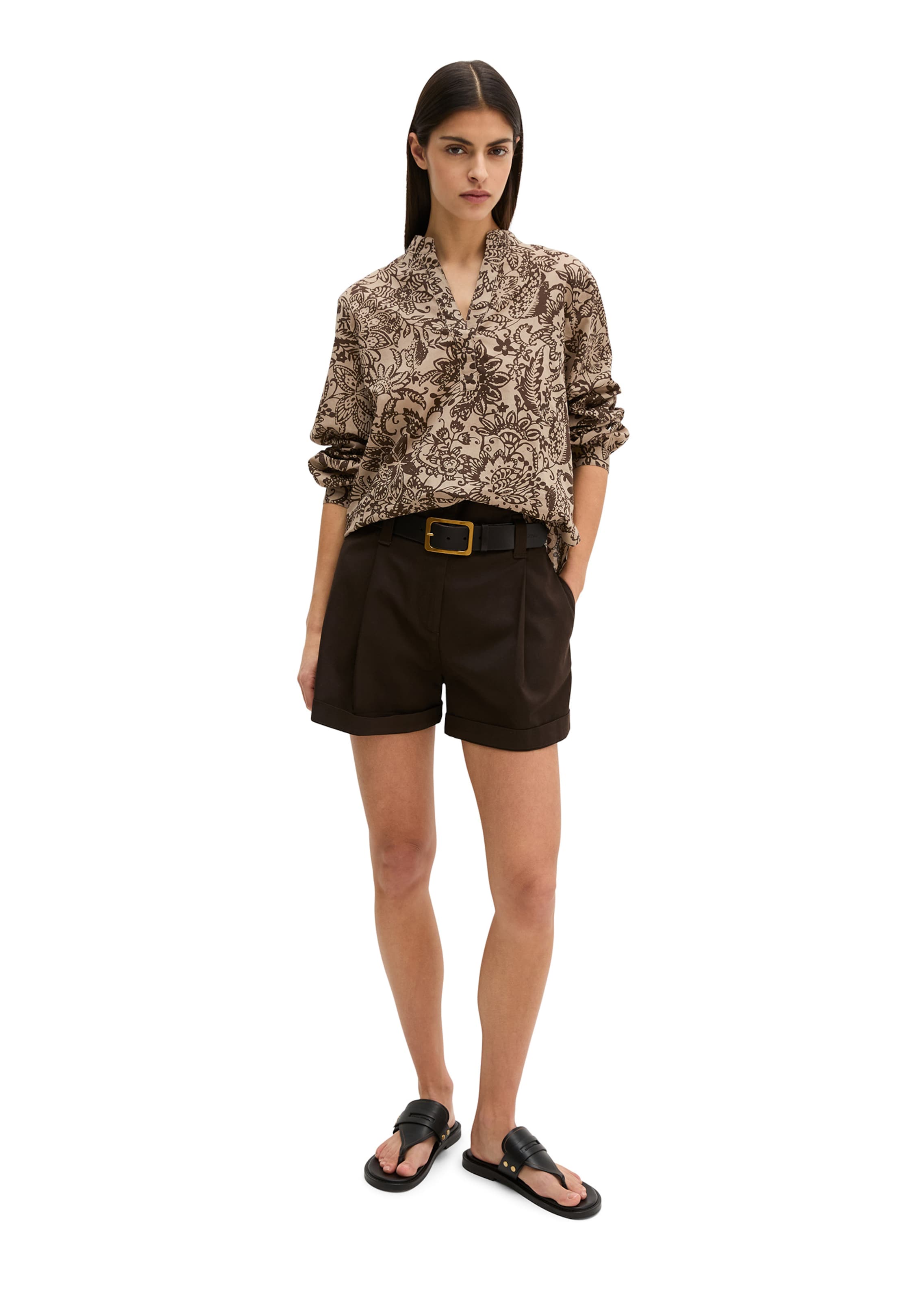 Marc O'Polo Blouse in Brown