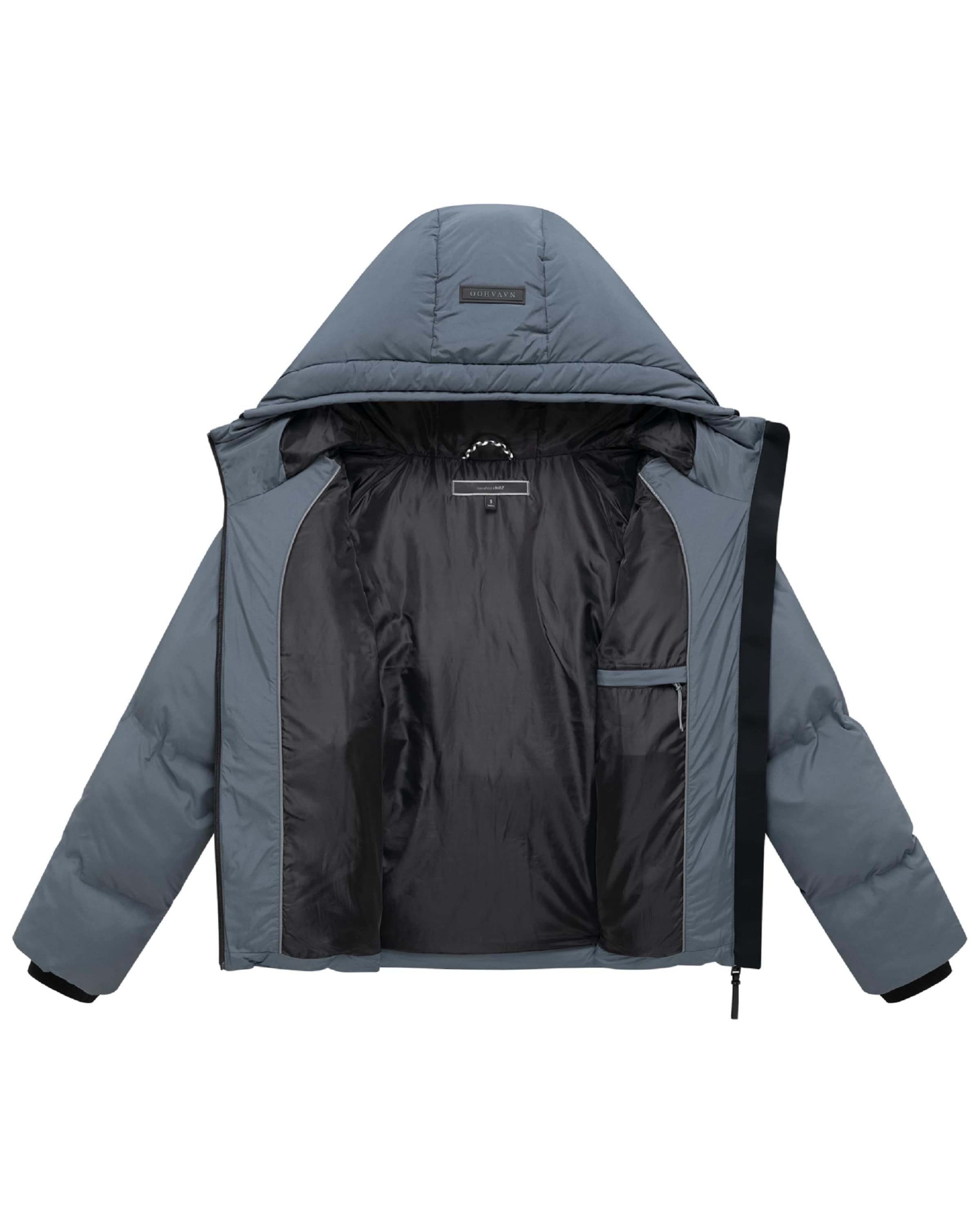 NAVAHOO Winterjas in Blauw