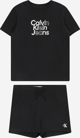 Calvin Klein Jeans Set in Zwart: voorkant