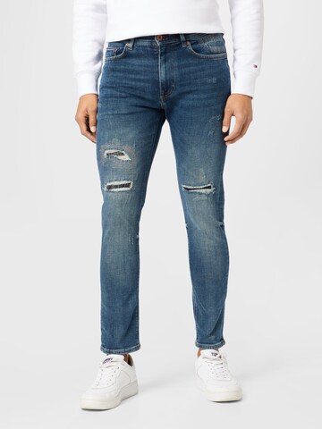 TOMMY HILFIGER Slimfit Jeans i blå: forside