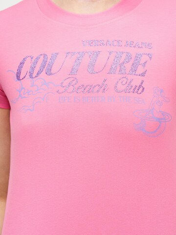 T-shirt Versace Jeans Couture en rose