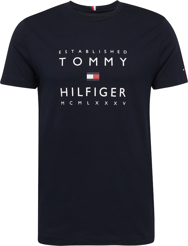 TOMMY HILFIGER T-Shirt in Nachtblau