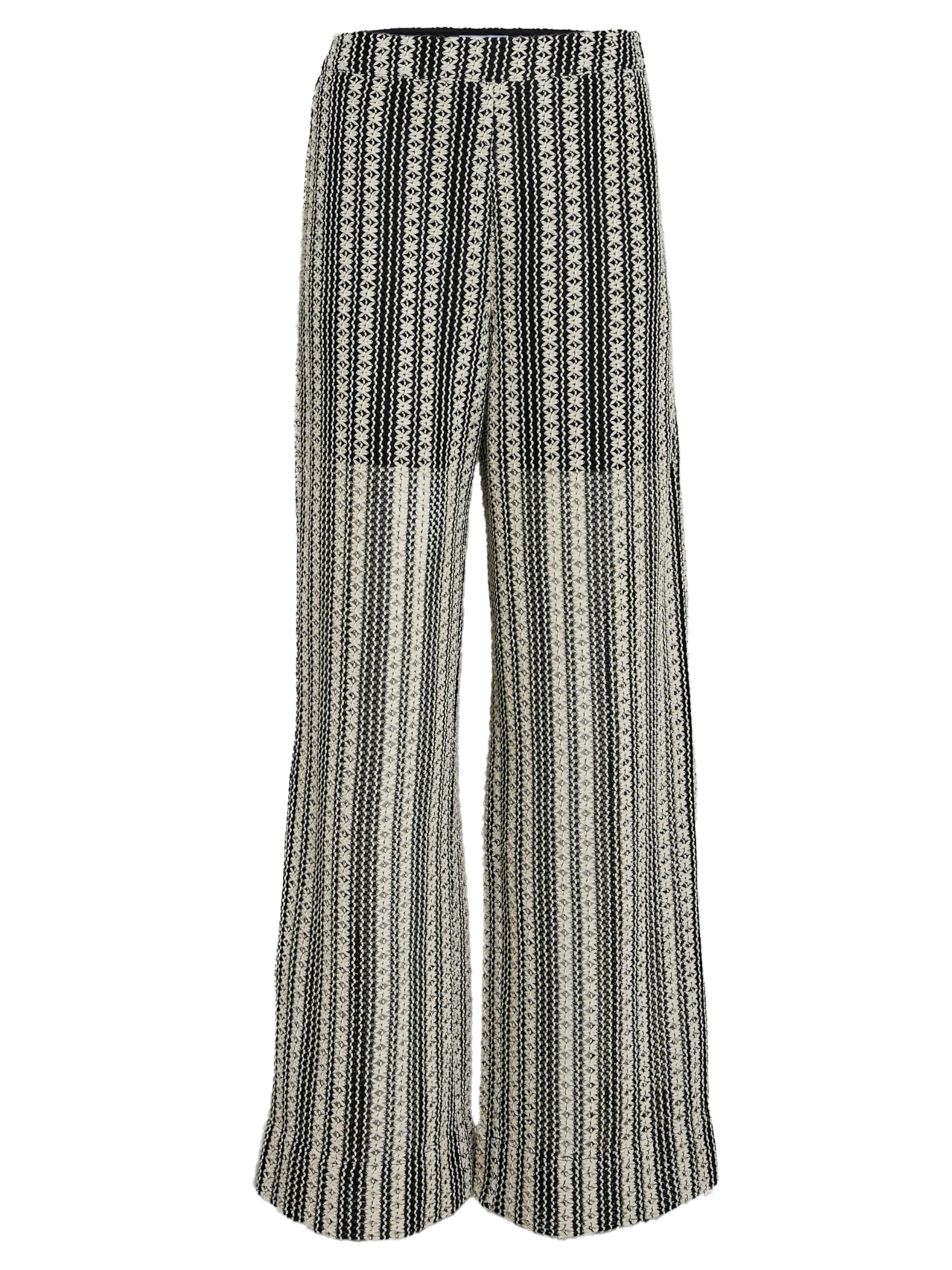 minus Wide Leg Bukser 'Nila' i sort: forside