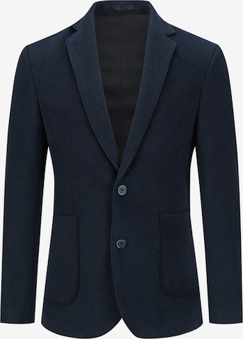 YOUTHUP Slim fit Suit Jacket in Blue: front