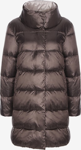 baronia Winter Coat in Brown: front
