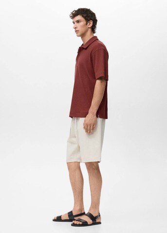 MANGO MAN Shirt 'Alayap' in Red