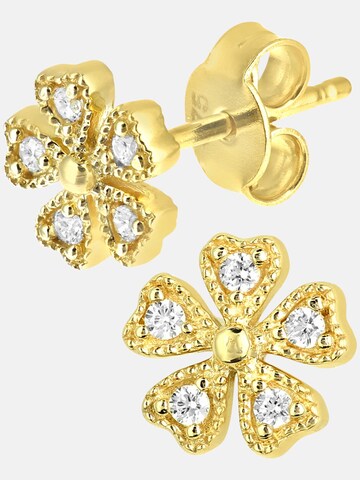 DIAMANT LETERNELNaušnice - žuta boja: prednji dio