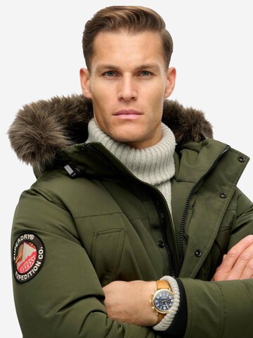 Superdry Winterparka in Groen