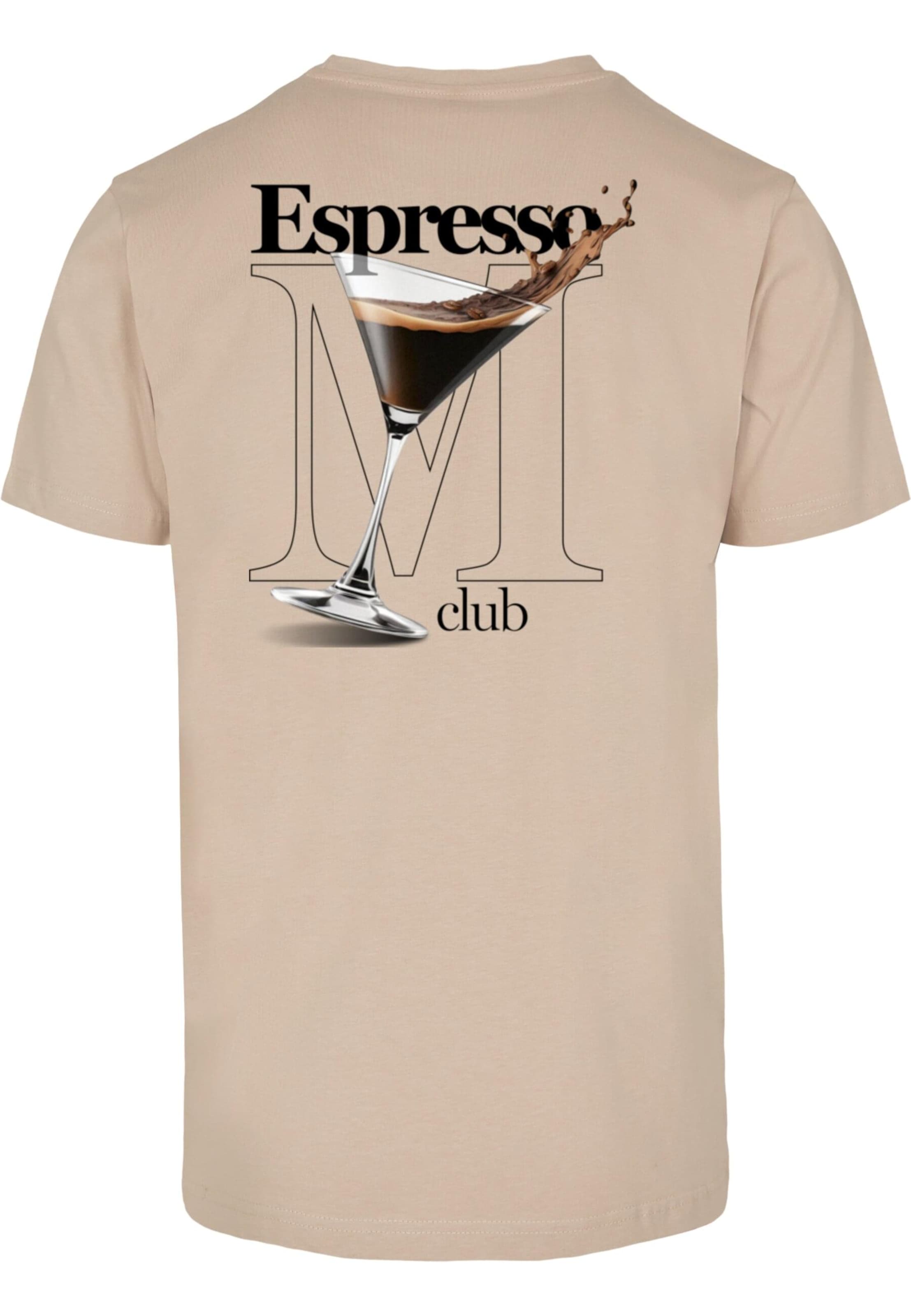 Mister Tee Póló ' Espresso M Club' - bézs