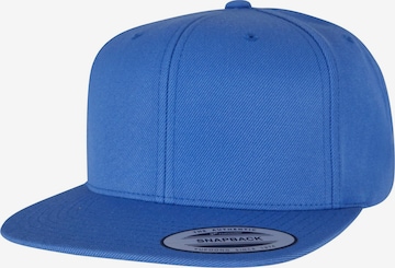 Flexfit Hattu värissä sininen: etupuoli
