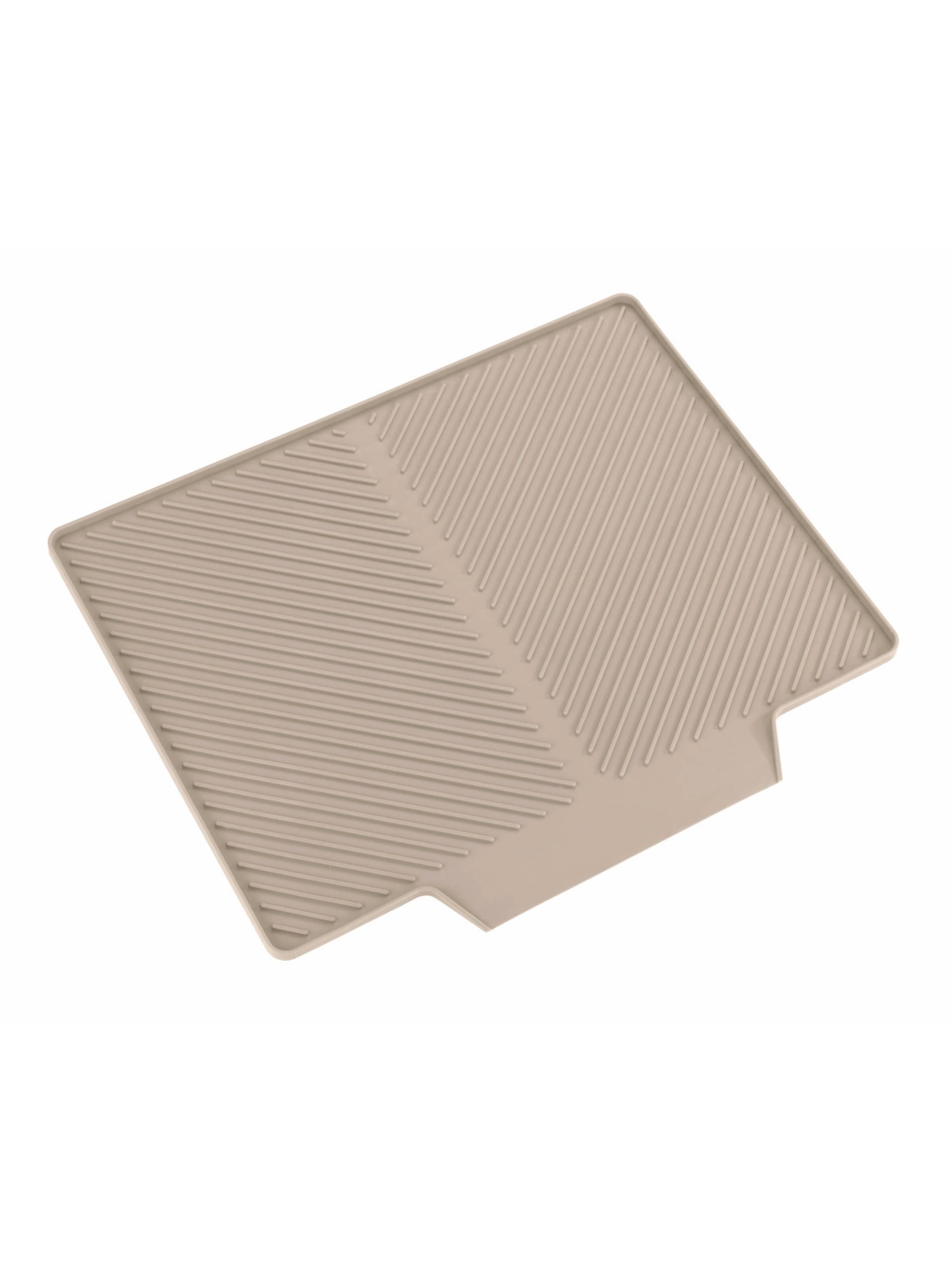 Wenko Abtropfmatte 'Nelia' in Beige: Vorderseite