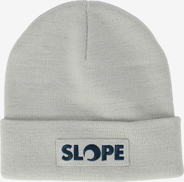 SLOPE Mütze 'Wren' in Grau: Vorderseite