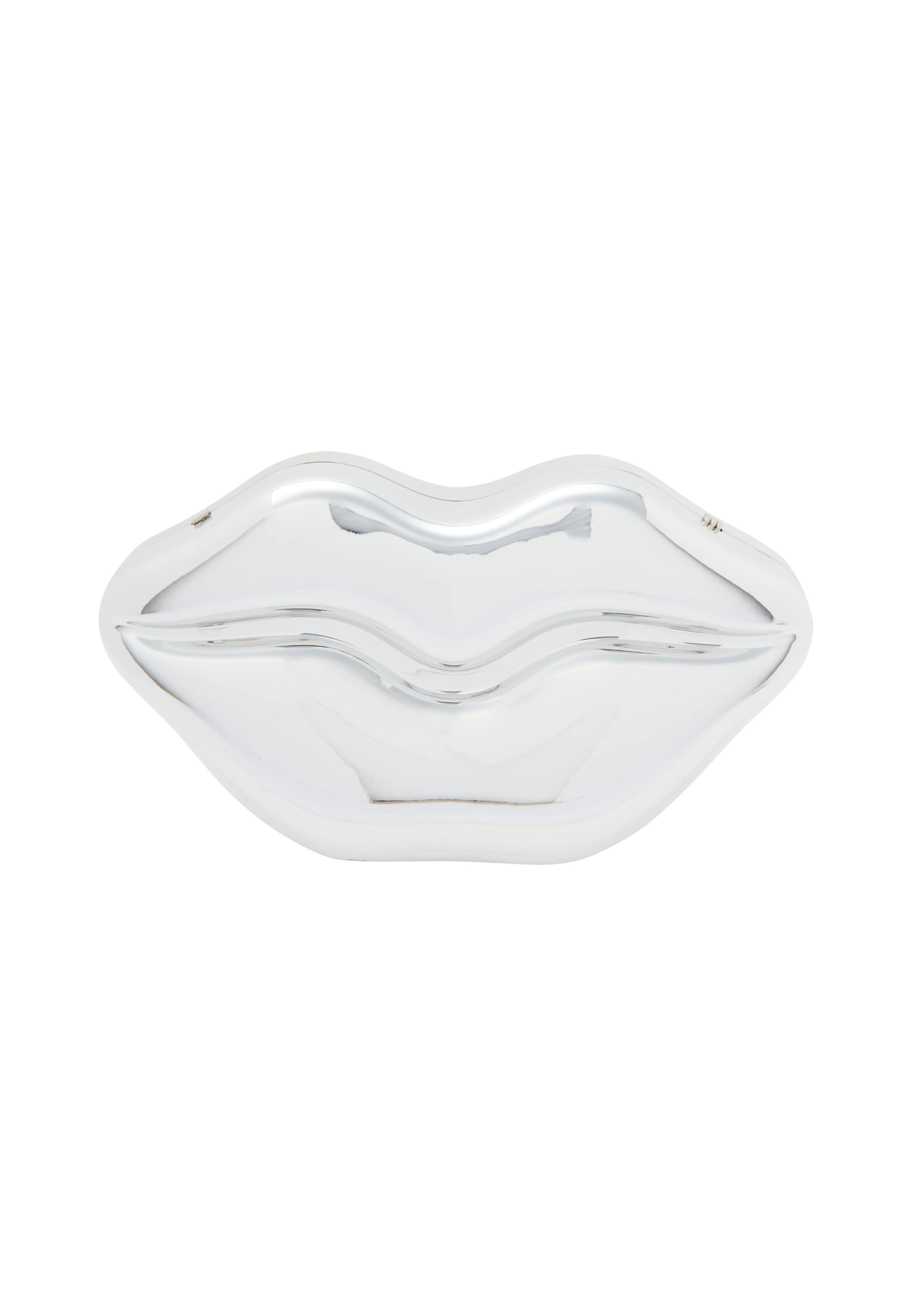 KRZY Клатч в Серебристый: спереди