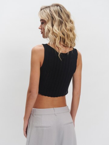 millane Knitted top 'Nina' in Black