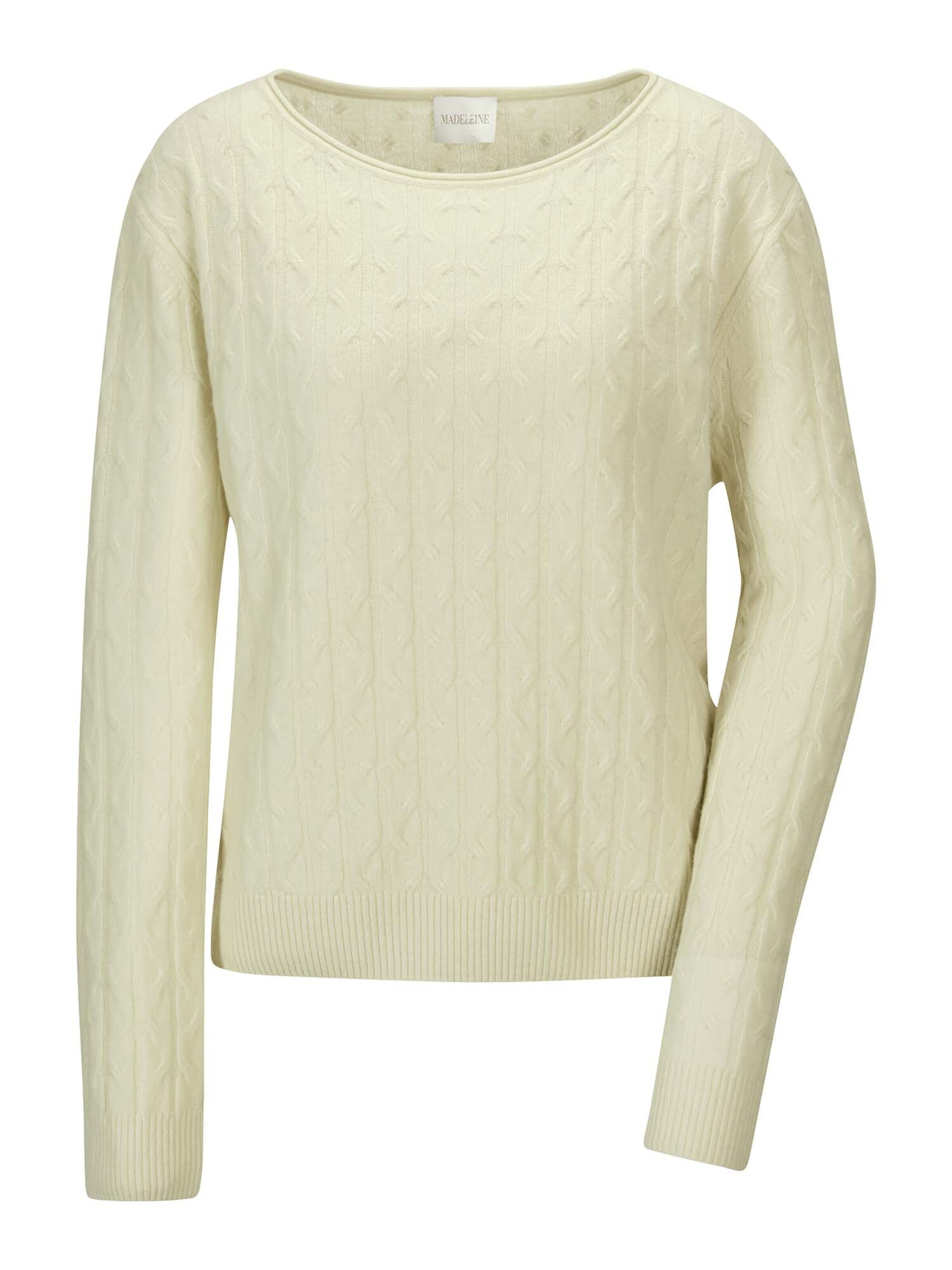 MADELEINE Sweater in Yellow: front