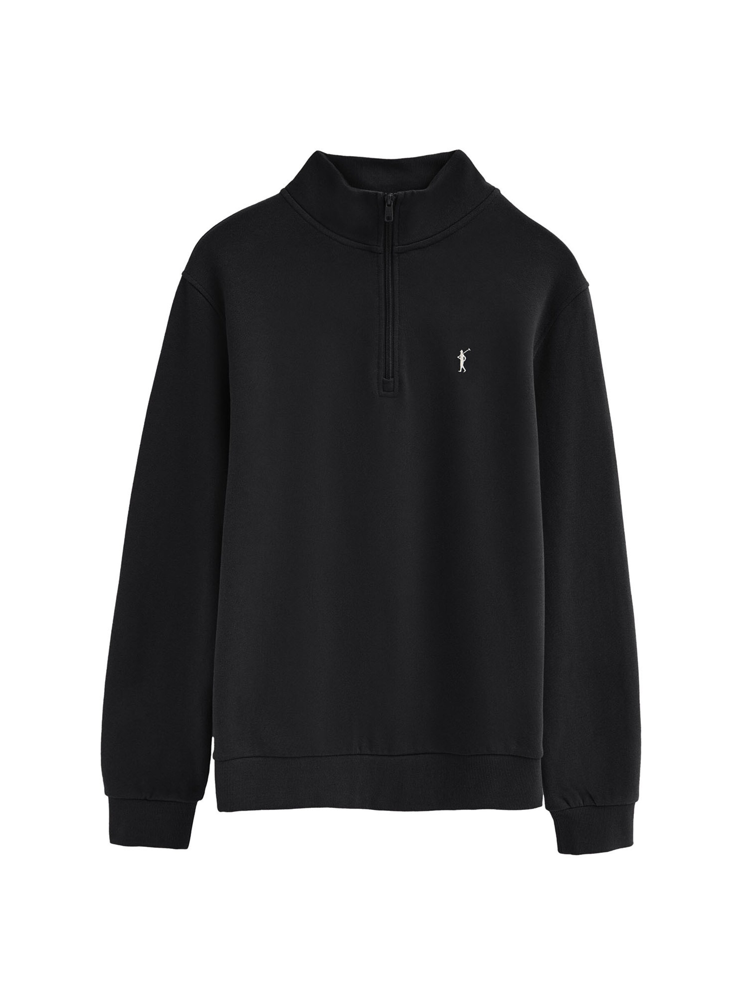 Polo Club Sweatshirt in Black: front