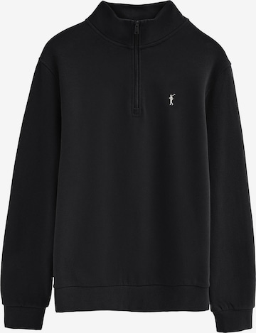 Polo Club Sweatshirt in Black: front
