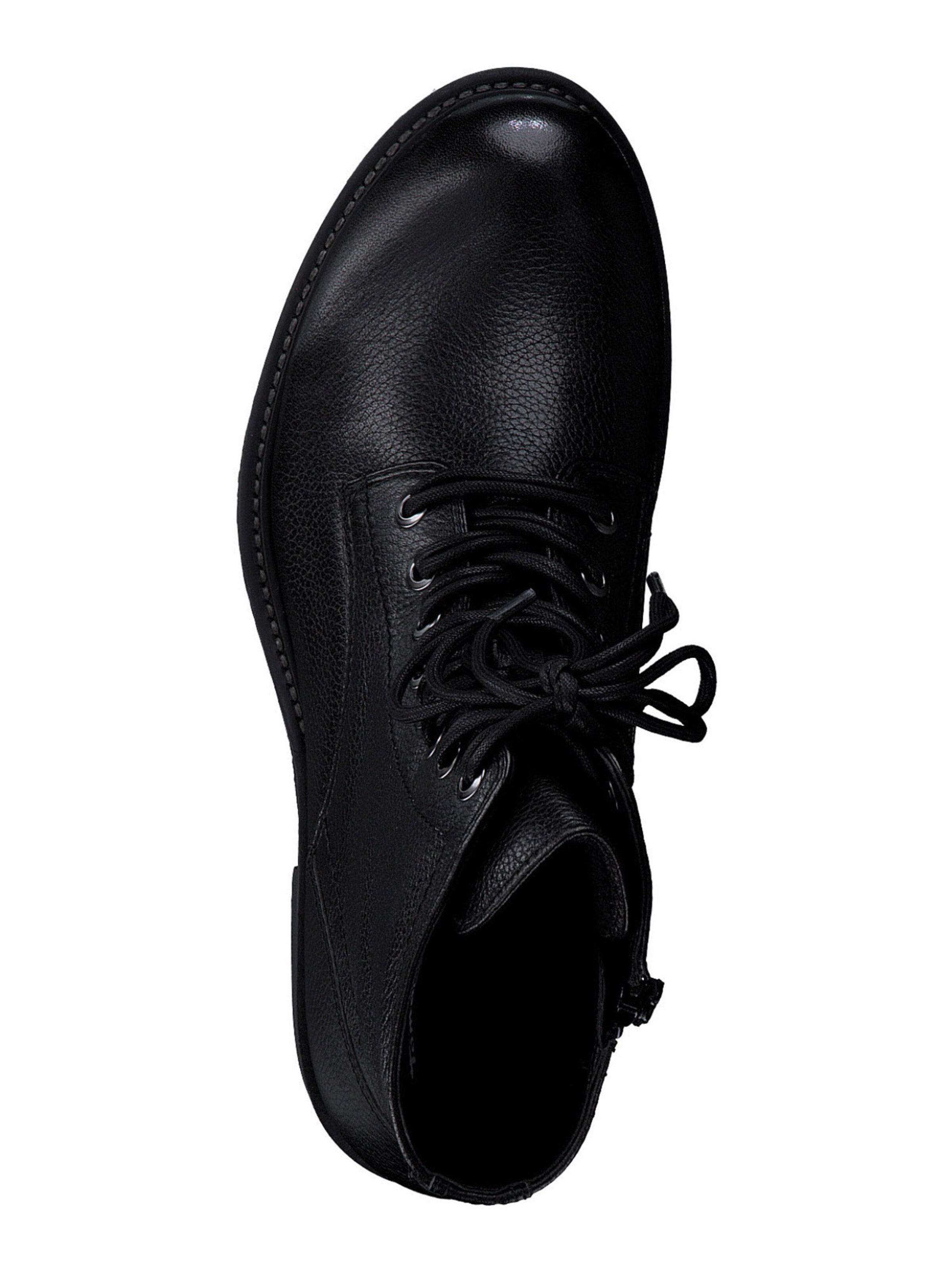 Tamaris Schnürstiefelette in Schwarz
