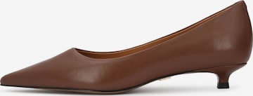 Décolleté di Kazar in marrone: frontale