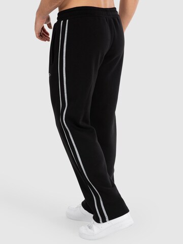 Smilodox Loosefit Sportbroek 'Miran' in Zwart