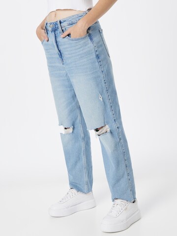 Loosefit Jean HOLLISTER en bleu : devant