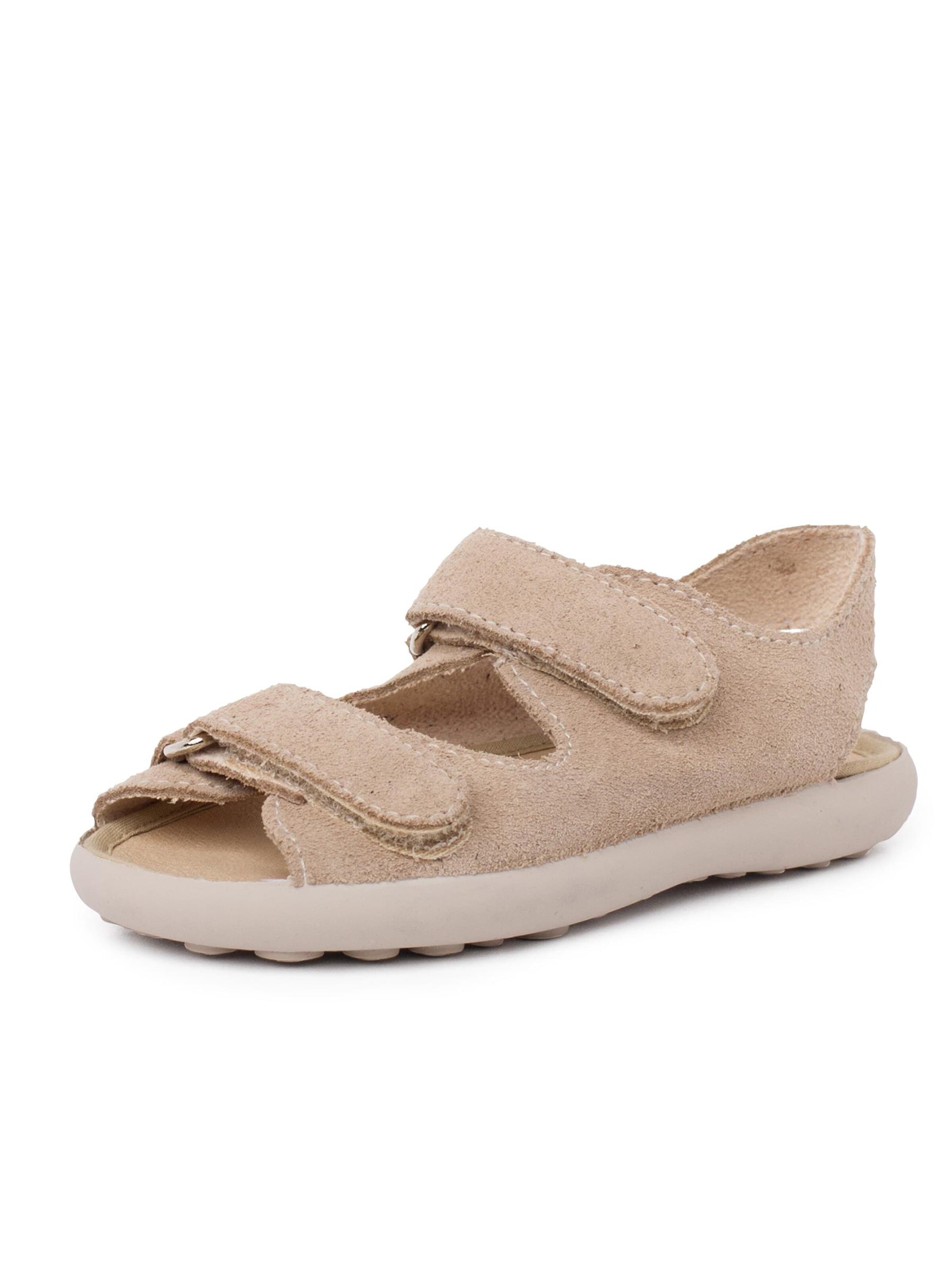 Pisamonas Sandalen in Beige: voorkant