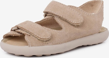 Pisamonas Sandalen in Beige: voorkant