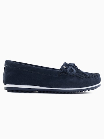 Minnetonka Mocassins 'Kilty plus' in Blauw