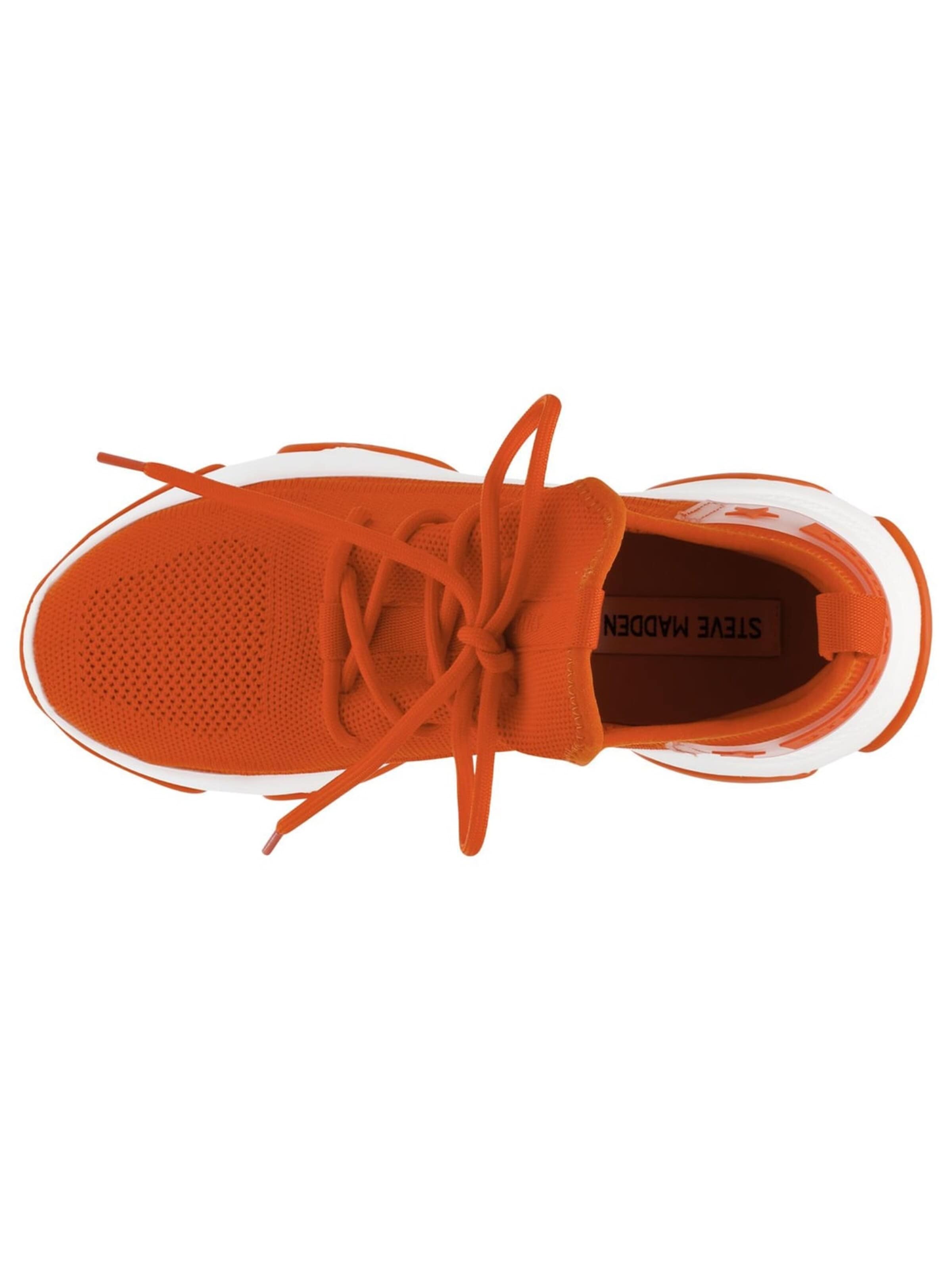 STEVE MADDEN Buty sportowe sznurowane 'W Mezure Orange Shoes' w kolorze pomarańczowy
