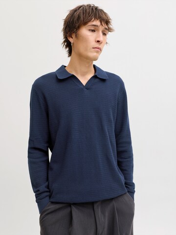 Pull-over 'JPRBLURiley' JACK & JONES en bleu