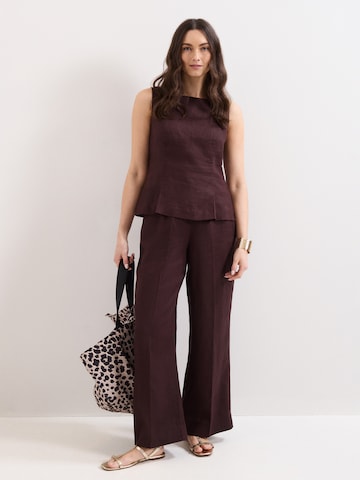Phase Eight Bluse in Braun: Vorderseite
