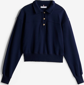 Sweat-shirt TOMMY HILFIGER en bleu : devant