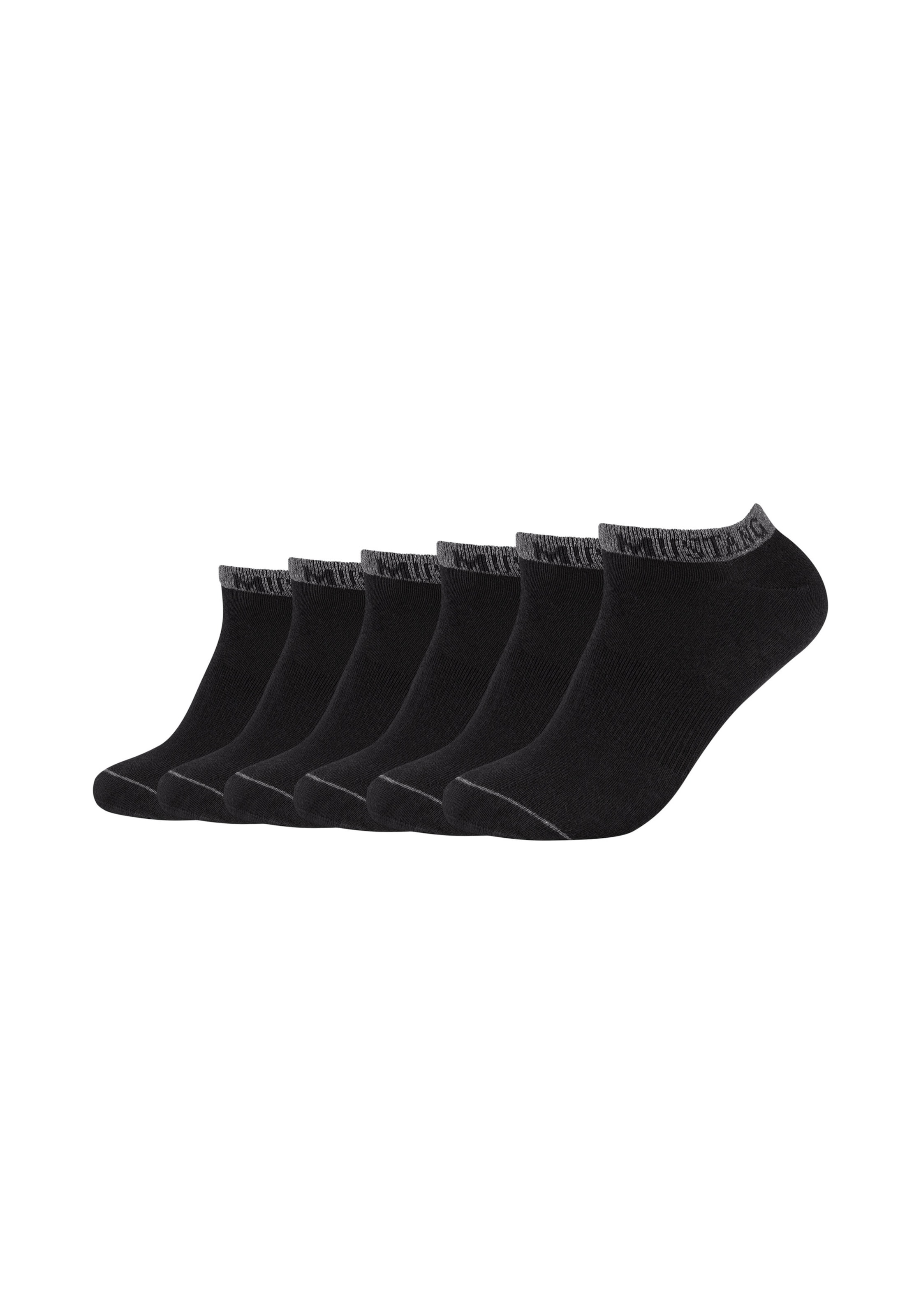 MUSTANG Socken in Schwarz: Vorderseite