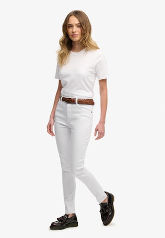 Superdry Skinny Jeans 'High Rise' in Wit