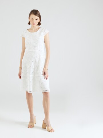 COMMA Cocktail dress in White: front