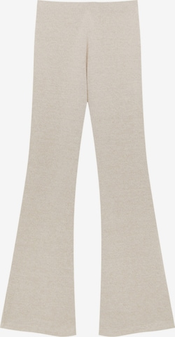 Pull&Bear Pants in Beige: front