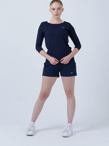 SPORTKIND Shirt '3/4 Loose Fit' in Blue: front