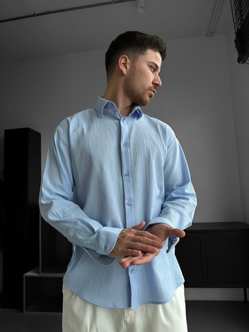 Fit confort Chemise Kleidermafia en bleu